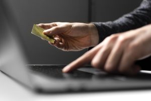 online shopping with a credit card