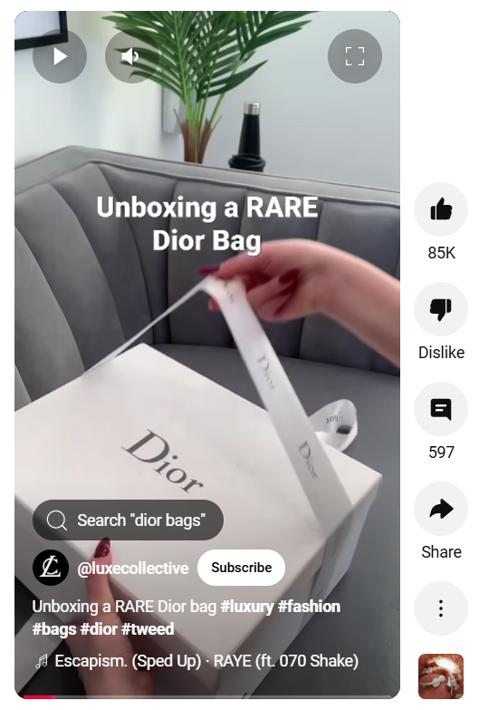 Luxury Unboxing